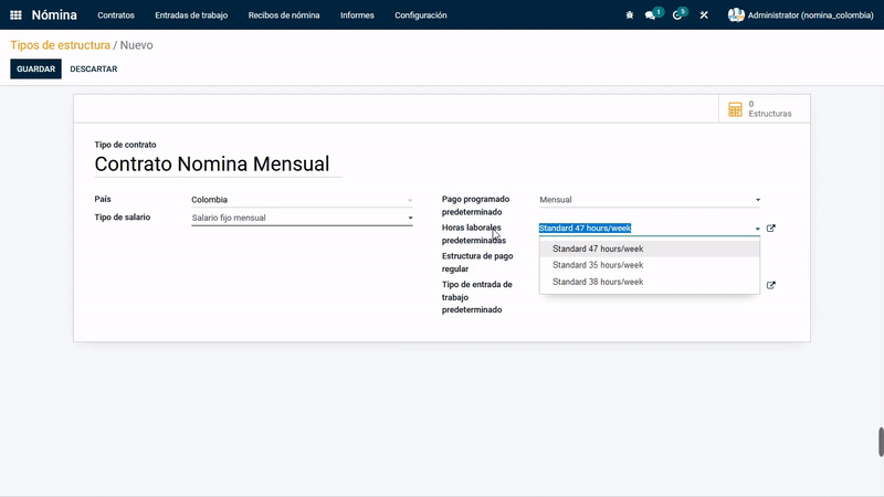 Nomina y Contratos | EFixPro | Sistema Nomina y Contratos | EFixPro | Sistema